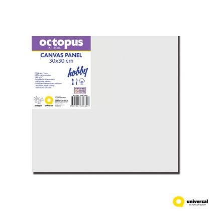 Платно за рисуване Octopus, 30x30cm