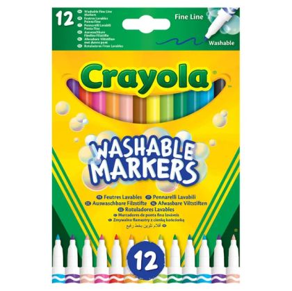 Флумастери Crayola коничен връх,пастелни,12цв