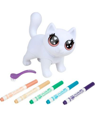 Фигура за оцветяване Crayola Washimals коте