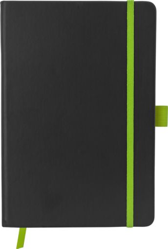 Бележник Color Edge А5, 80л, линиран, светлозелен