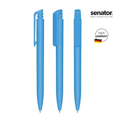 Химикалка Senator Trento Matt Recycled 3305, светлосиня 279