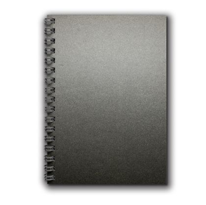Бележник Gray А5, със спирала, 200 стр., графит