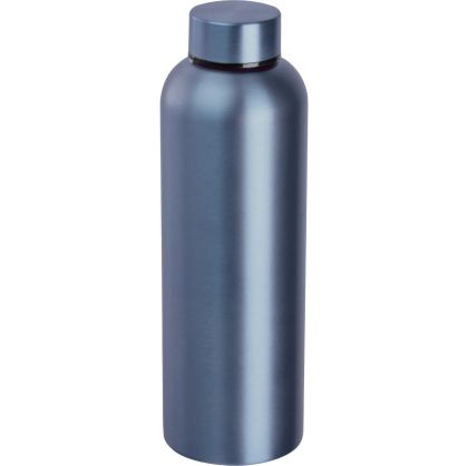 Метална бутилка за вода, 700ml, тъмносиня