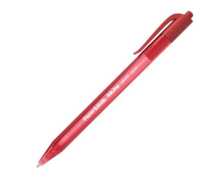 Химикалка Papermate InkJoy 100 RT, М червен