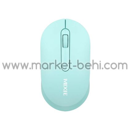 Мишка Mixie R518, Безжична, USB, Син