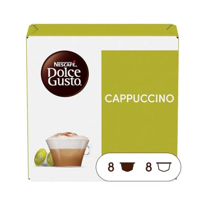 Nescafé Dolce Gusto Кафе капсула Cappuccino, 16 броя