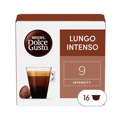 Nescafé Dolce Gusto Кафе капсула Lungo Intenso, 16 броя
