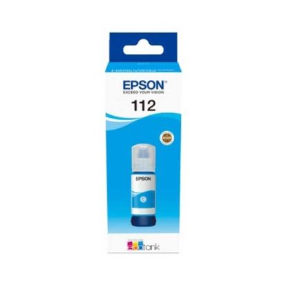 Оригинално мастило за принтер Epson 112, C13T06C24A, 6000 страници/5%, Cyan