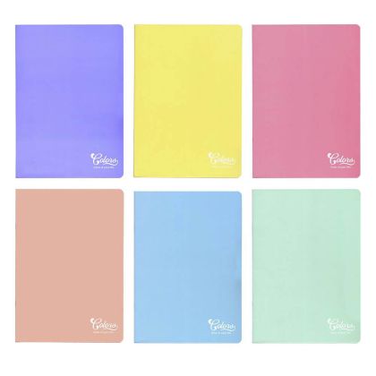 Тетрадка А5 Meteksan Colors, 60л., редове