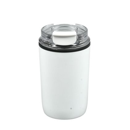 Термочаша Jansen, неръждаема стомана, двустенна, 300 ml, бяла