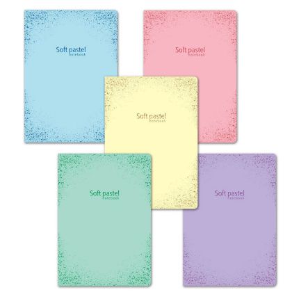 Тетрадка Lastva Soft pastel A4, 52л., ред
