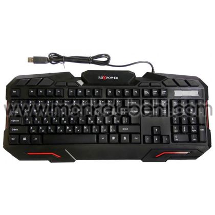 Компютърна клавиатура геймърска RoXpower G-8100 GAMING