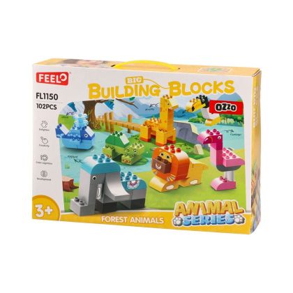 Конструктор Ozzo Feel, Wild Animals, 102 части