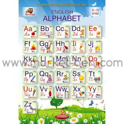 Помагало по англ.ез.2-4 клас