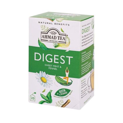 Ahmad Tea Чай Natural Benefits ''Храносмилане'', билков, в пакетче, 20 броя