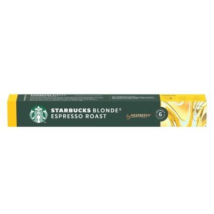 Starbucks Кафе капсула Blonde Espresso Roast, за Nespresso, 10 броя