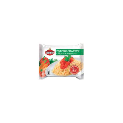 Uni Food Спагети, инстантни, със зеленчуци, 70 g