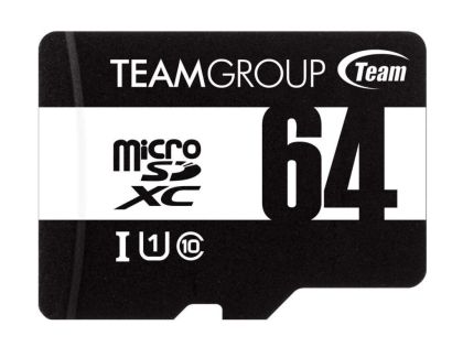 Преносима памет Team Group microSDHC / SDXC Class 10, UHS-I, 64GB
