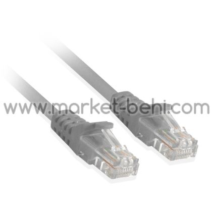 Мрежови пач кабел Cat5e 0.25м Сив