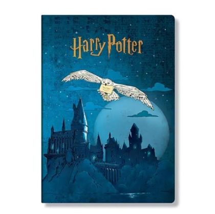 Paperblanks Тетрадка Escape to Hogwarts, A4, на квадратчета, 40 листа