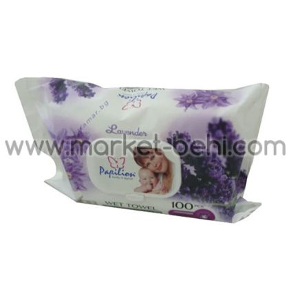 Мокри кърпи Semi Love Lavander, 120 броя