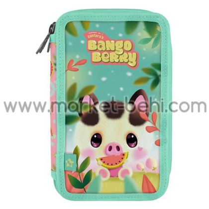 Несесер Bangoberry Piggy Pig,троен,пълен,45ч