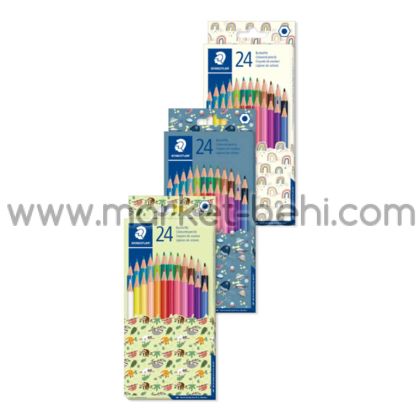 Цветни моливи Staedtler Pattern 175, 24 цвята