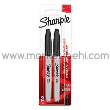 Комплект перманентни маркери Sharpie UF, 2 броя, блист, Черен