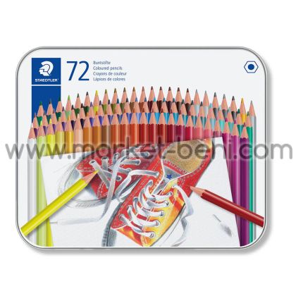 Цветни моливи Staedtler, 72 цвята в метална кутия