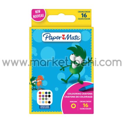 Пастели Papermate Kids Colouring, 16 цвята