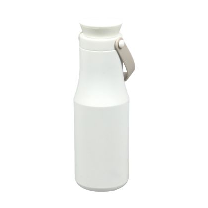 Бутилка Vintage, двустенна, инокс, 470 ml, бяла
