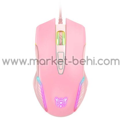 Мишка Onikuma CW905 Wired, Розов