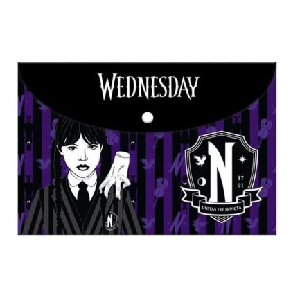 Папка с копче A4 Wednesday