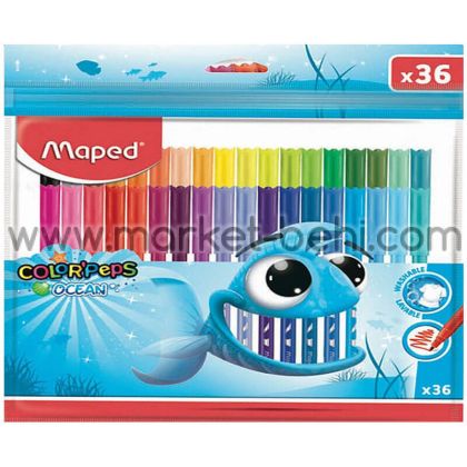 Флумастери Maped Ocean 36 цвята