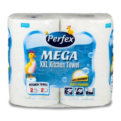 Кухненска ролка Perfex Mega 2 бр., 2 пласта