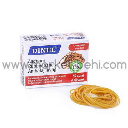 Ластици Dinel в кутия, 50g, ф50