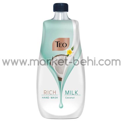 Течен сапун Teo Rich Milk Coconut 800ml.