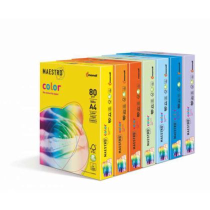 Цветна хария A4 Maestro Colour, 80g LA12