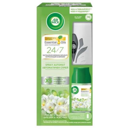 Комплект Airwick машинка White Flowers 250мл