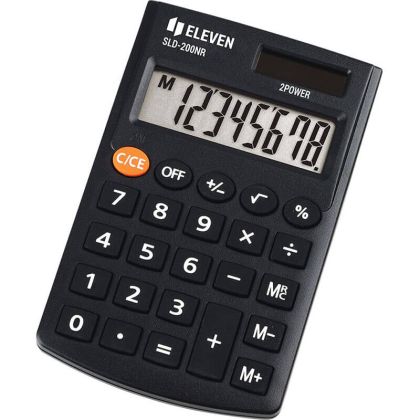 Калкулатор Eleven SLD-200NR джобен, 8 разряден