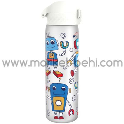 Бутилка за вода ION8 Print, рец.пл. 500ml Robots