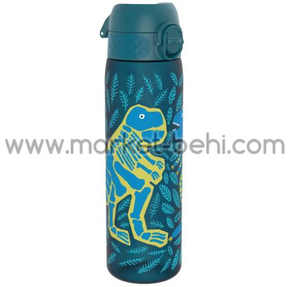 Бутилка за вода ION8 Print, рец.пл. 500ml Dinosa