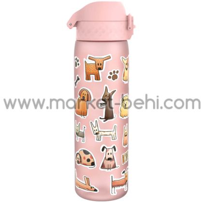 Бутилка за вода ION8 Print, рец.пл. 500ml Dogs