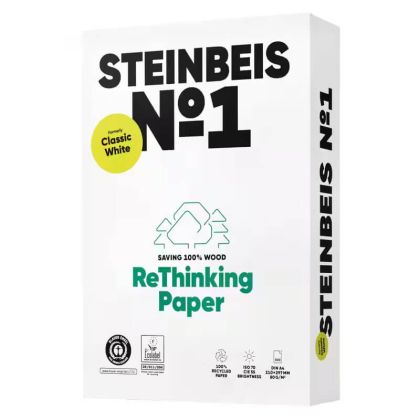 Копирна харт. Steinbeis N1 ISO, 80g, 500л, рециклирана