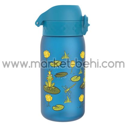 Бутилка за вода ION8 Print, рец.пл. 350ml Frog