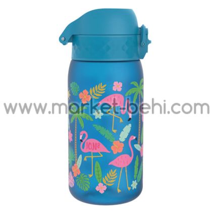 Бутилка за вода ION8 Print, рец.пл. 350ml Flamin