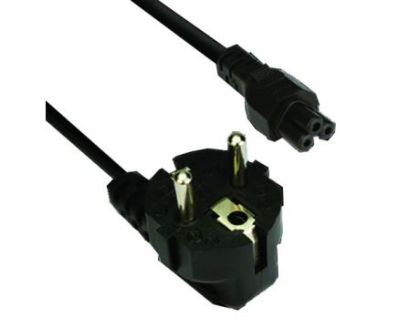 Захранващ кабел за лаптоп тип мики-маус 220V 3-pin Makki 1.8м