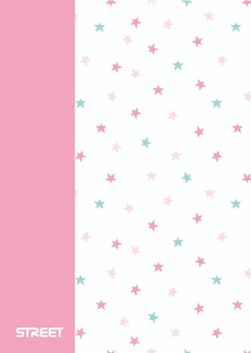 Тетрадка Street, А4, бели л, 42л, PP корици, BLOSSOM