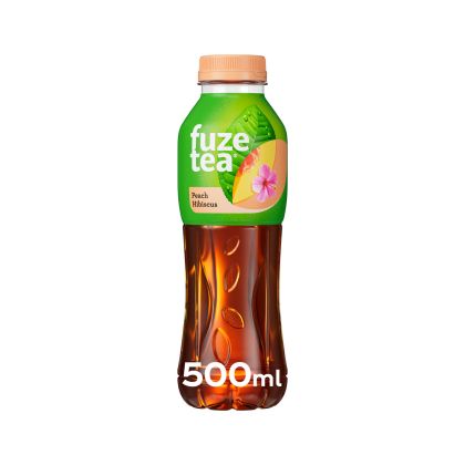 FUZEtea Студен чай, праскова и хибискус, 500 ml