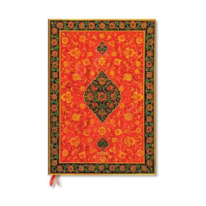Paperblanks Планер Layla, Grande, вертикален, твърда корица, 80 листа, за 2026 година
